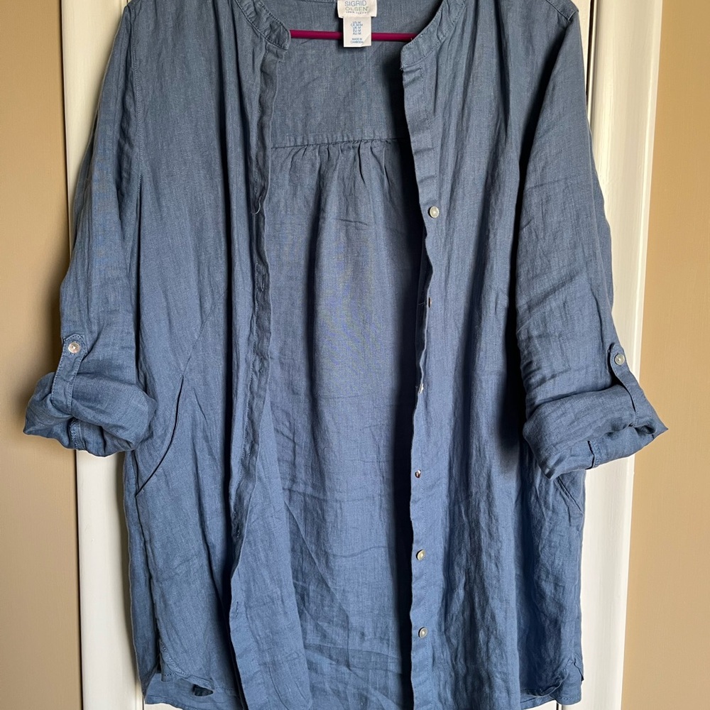 Sigrid Olsen Linen Shirt